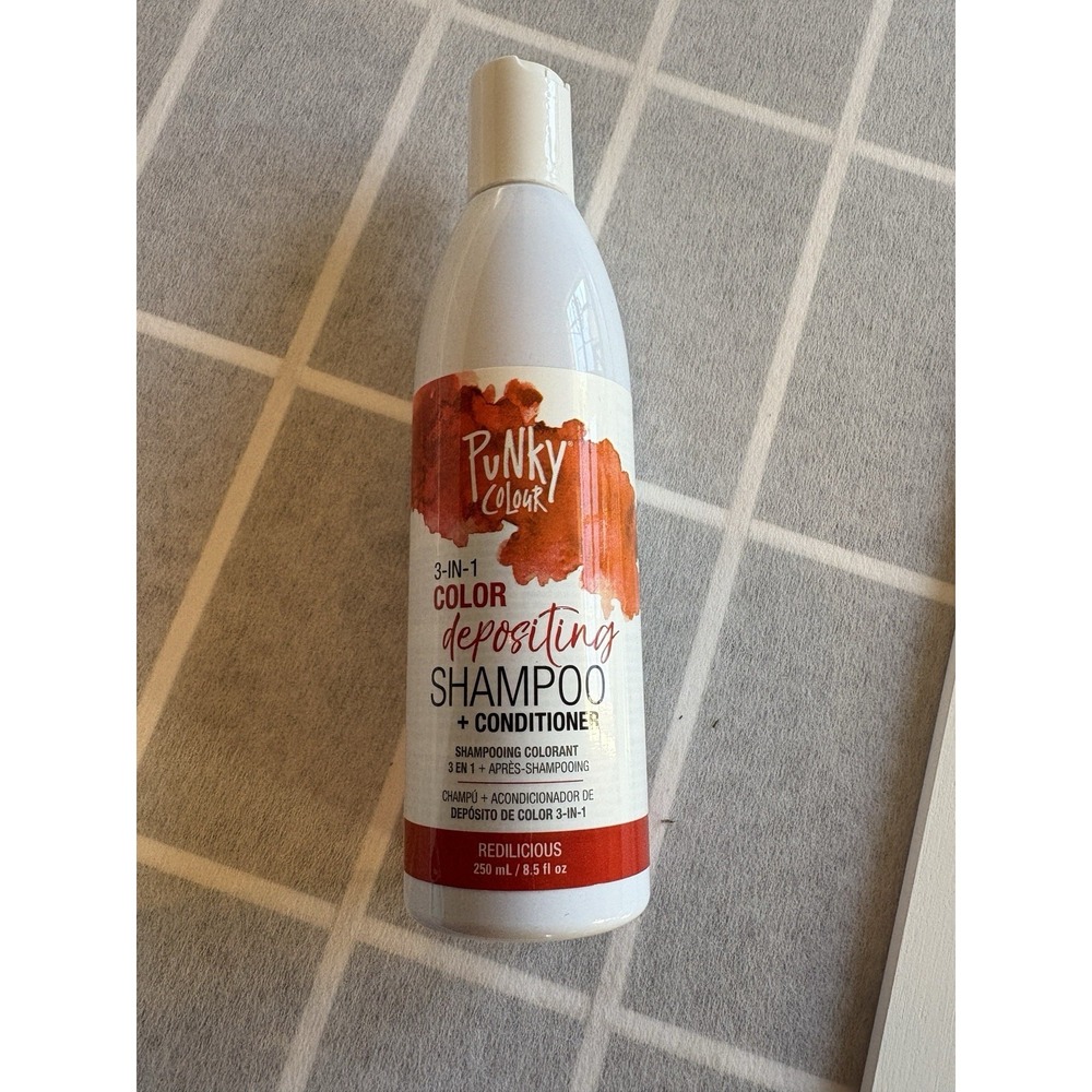 Punky Colour 3-in-1 Color Depositing Hair Cleanser & Conditioner, 8.5 fl oz. NEW